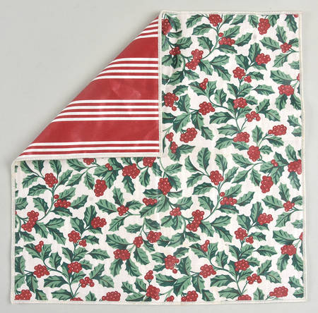Holly Cloth Cocktail Napkin