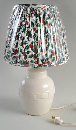 Holly 15" Electric Lamp & Shade