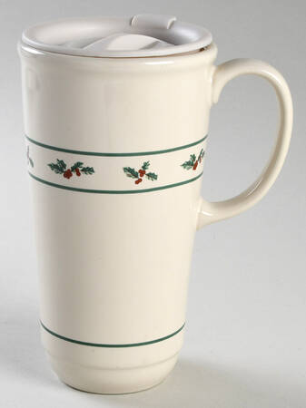 Holly Travel Mug & Plastic Lid