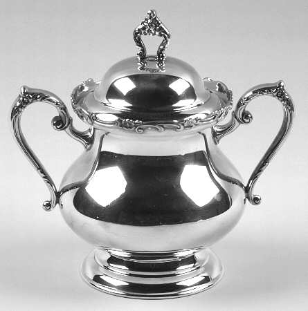 Modern Victorian (Sterling, Hollowware) Sugar Bowl & Lid