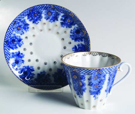 Bridesmaid (Baskets) Flat Cup & Saucer Set