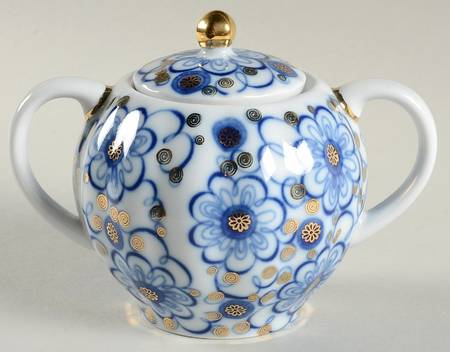Winding Twig Sugar Bowl & Lid