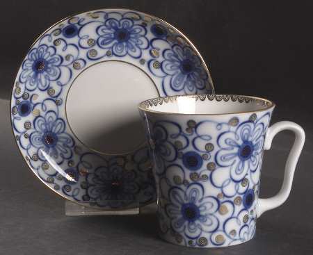 Winding Twig Mug & Saucer Set
