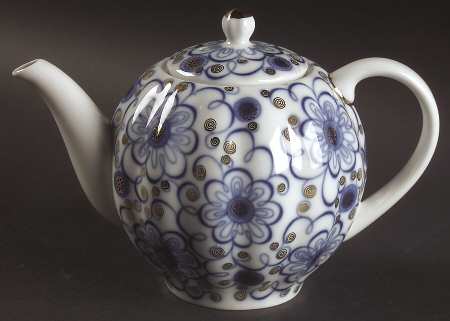 Winding Twig Small Teapot & Lid