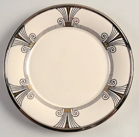Solitaire Deco Accent Luncheon Plate