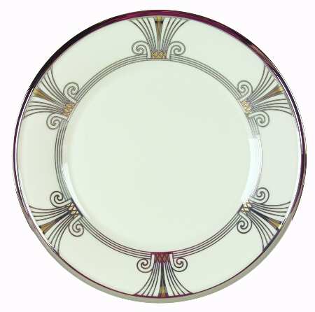 Solitaire Deco Accent Luncheon Plate