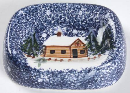 Holiday Mountain Lodge Soap Dish
