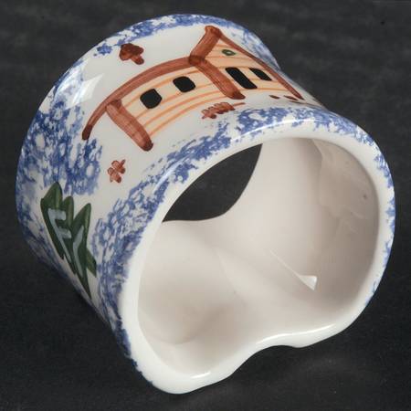 Holiday Mountain Lodge Napkin Ring