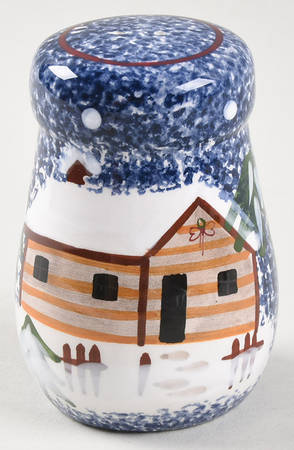 Holiday Mountain Lodge Salt Shaker