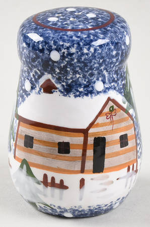 Holiday Mountain Lodge Pepper Shaker
