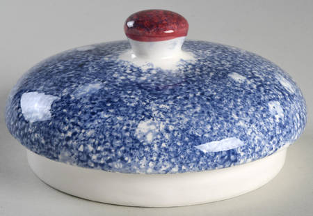 Holiday Mountain Lodge Lid for Cookie Jar
