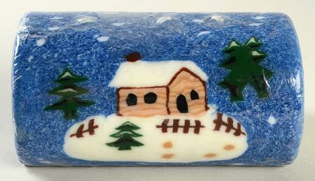 Holiday Mountain Lodge 3 Wick Candle