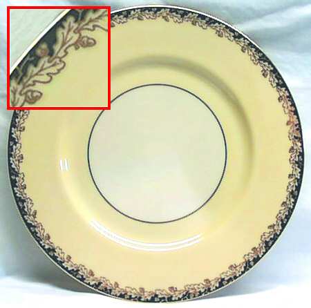 Oakleaf Black Cream by Lenox