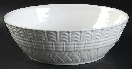 Wicker Basket 9" Round Vegetable Bowl