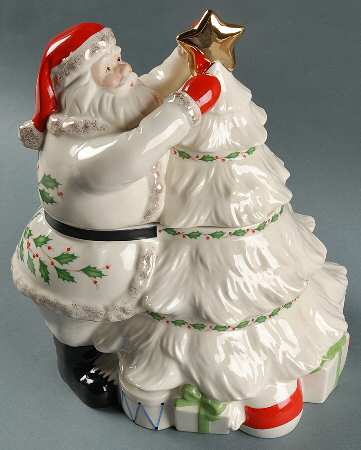 Holiday (Dimension) Figural Cookie Jar & Lid