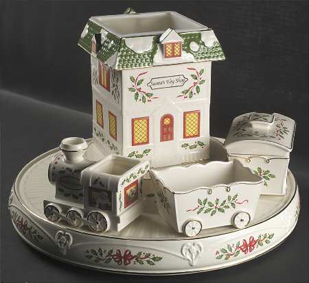 Holiday (Dimension) Centerpiece Server/Lazy Susan Set
