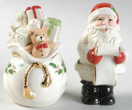 Holiday (Dimension) Figural Salt & Pepper Set