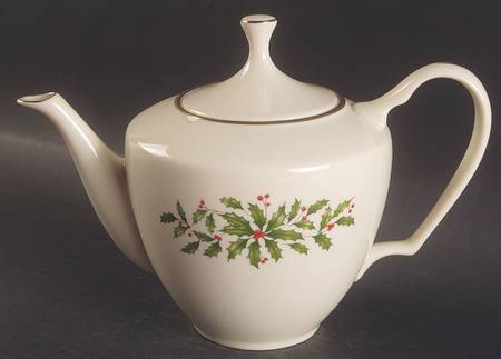 Holiday (Presidential)  Teapot & Lid