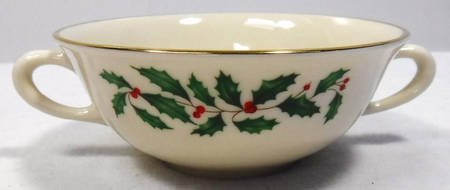 Holiday (Presidential)  Flat Cream Soup Bowl
