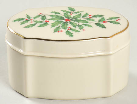 Holiday (Presidential)  Trinket Box & Lid