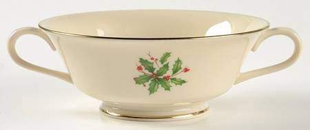 Holiday (Presidential)  Footed Cream Soup Bowl