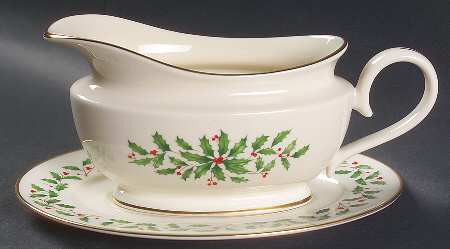 Holiday (Presidential)  Gravy Boat & Underplate