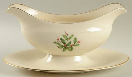 Holiday (Presidential)  Gravy Boat