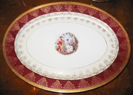 LP10 14" Oval Serving Platter