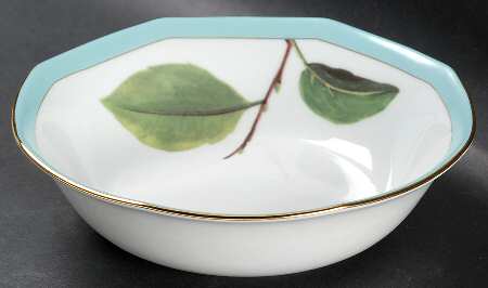 Branches Turquoise Soup/Cereal Bowl