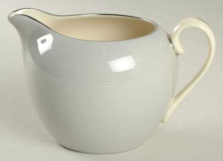 Devon Collection Blue Gray(Platinum Trim) Creamer