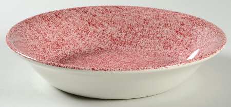 Denim Red Coupe Cereal Bowl