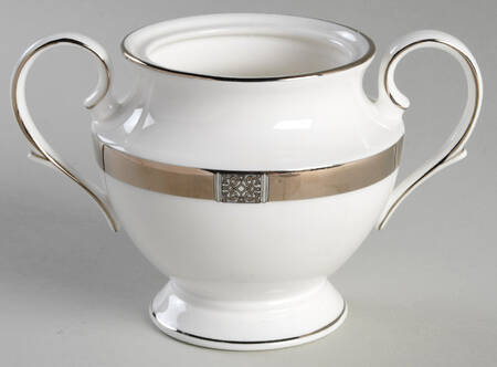 Jewel Platinum Sugar Bowl No Lid