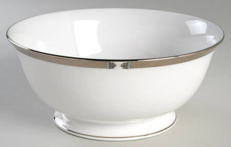 Jewel Platinum 8" Round Vegetable by Lenox