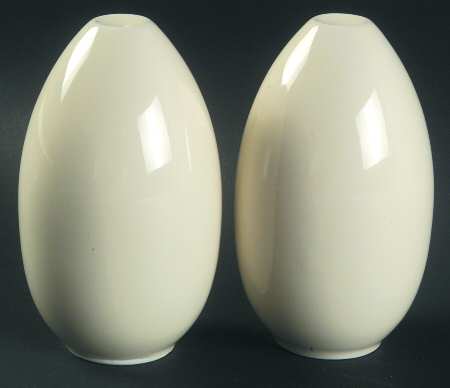Cream Stripe Salt & Pepper Set