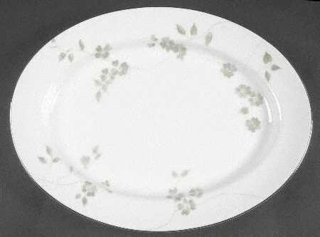 Sophia Floral 14" Oval Serving Platter by Ralph Lauren China