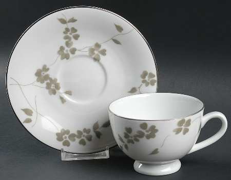 Sophia Floral Footed Cup & Saucer Set