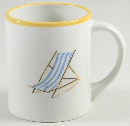 Vineyard Chair Yellow Mug
