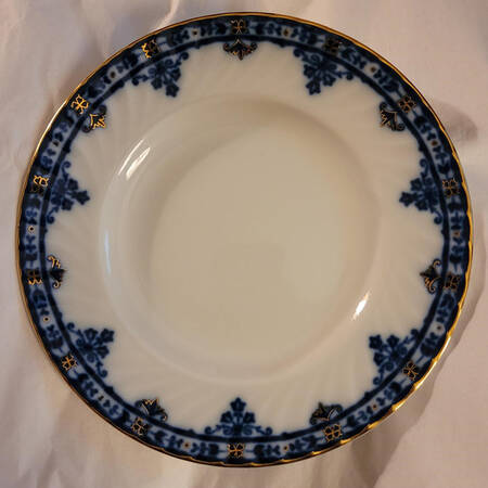Cobalt Frieze Bread & Butter Plate