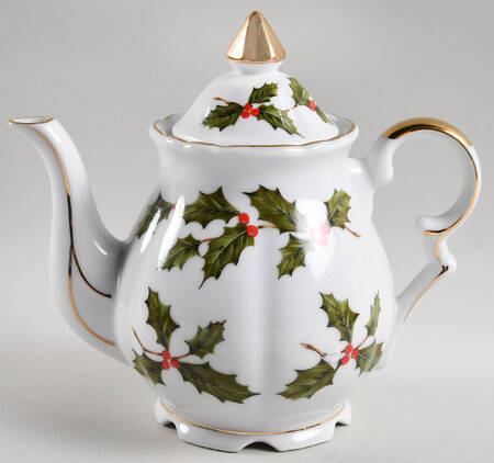 LEF15 (Scalloped) Teapot & Lid by Lefton