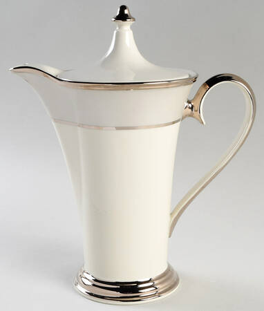 Ivory Frost Coffee Pot & Lid