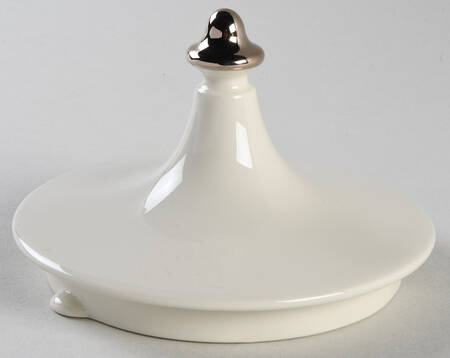 Ivory Frost Lid for Coffee Pot