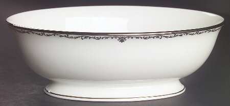 Coronet Platinum 9" Oval Vegetable Bowl
