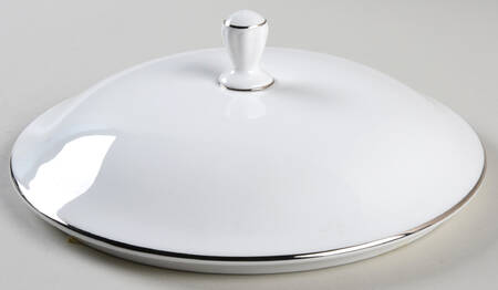 Pearl Platinum Lid for Round Vegetable