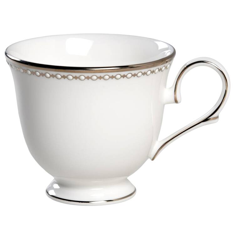 Pearl Platinum Footed Cup