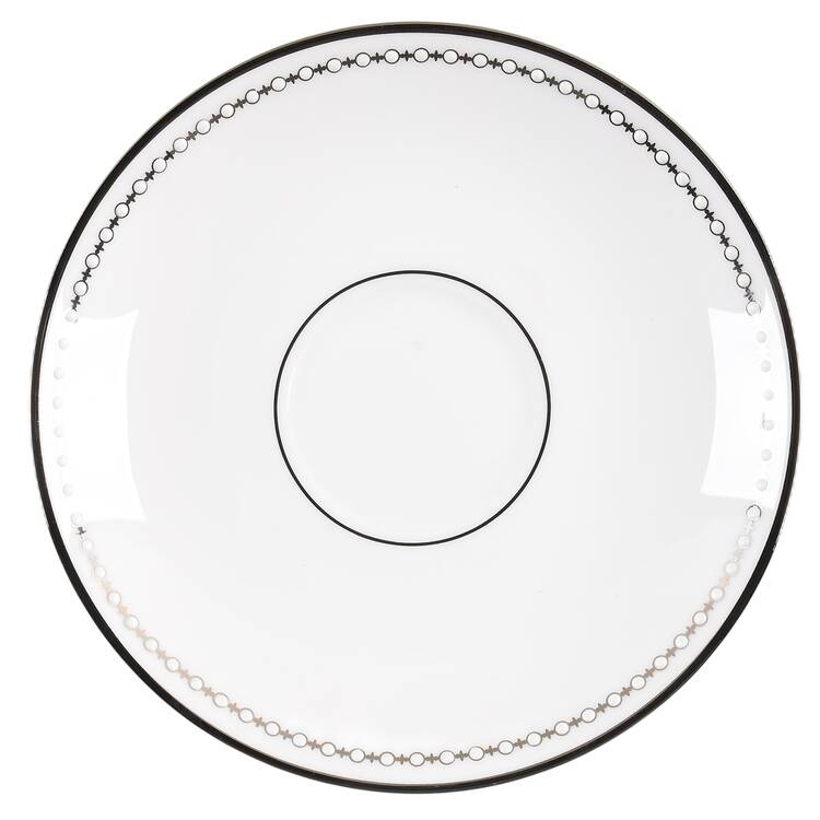Pearl Platinum Saucer for Footed Cup