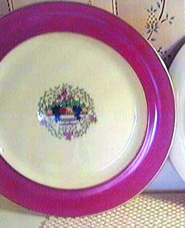 Somerset Rose Salad Plate
