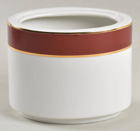 Southport Cabernet with Gold Sugar Bowl No Lid
