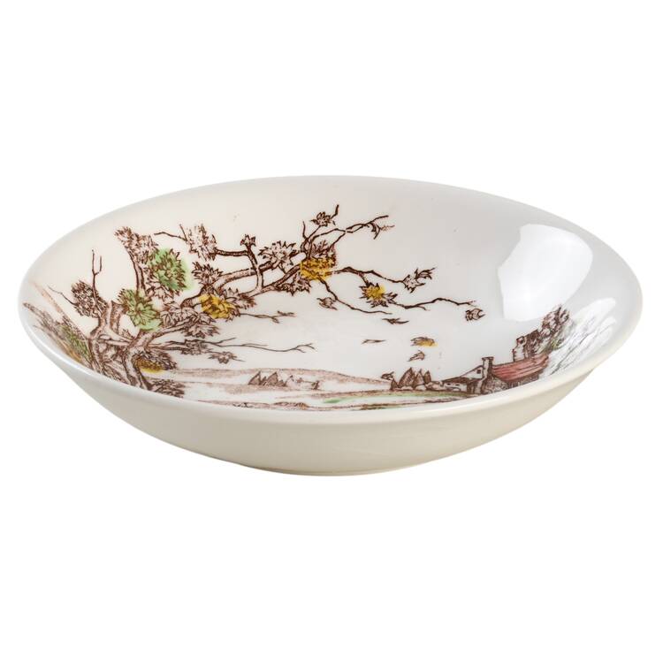 New England Autumn Fruit/Dessert (Sauce) Bowl