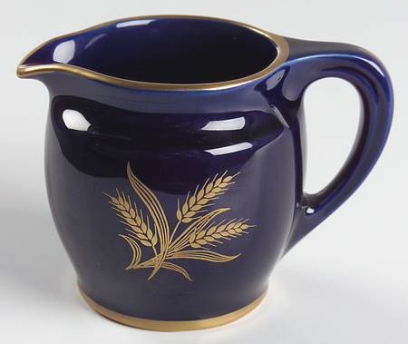 Wheat Blue Individual Creamer