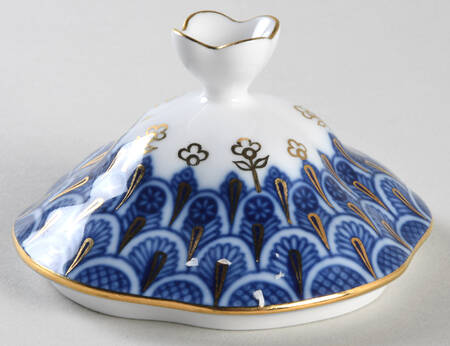 Forget Me Not Lid for Flat Cup & Saucer Set